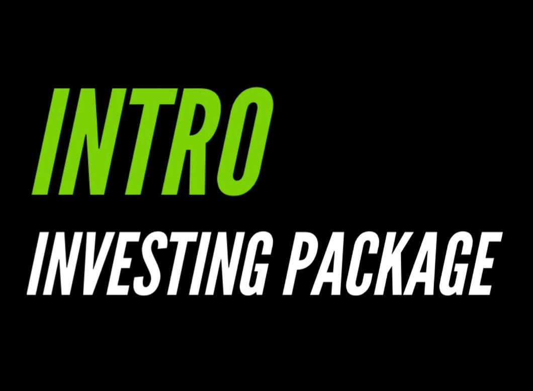 Introductory Investing Package (Monthly Subscription)